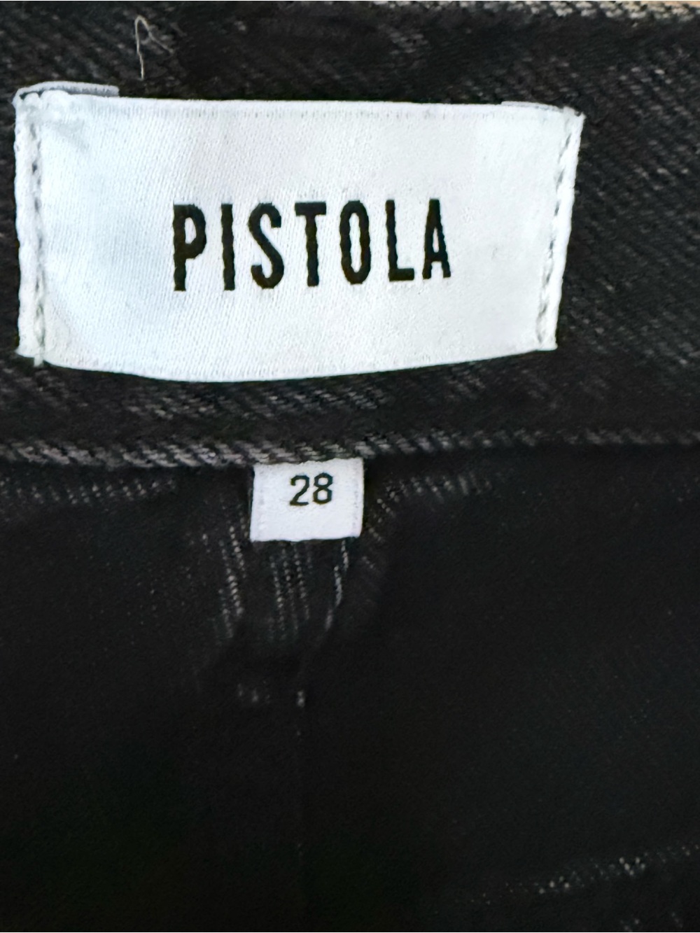 Pistola Wes Barrel High Rise Jeans Cinema - Picture 6 of 6